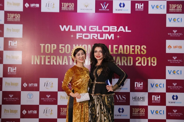 CEO Lý Tú Anh nhận giải Top 50 Women Leaders International Award 2019